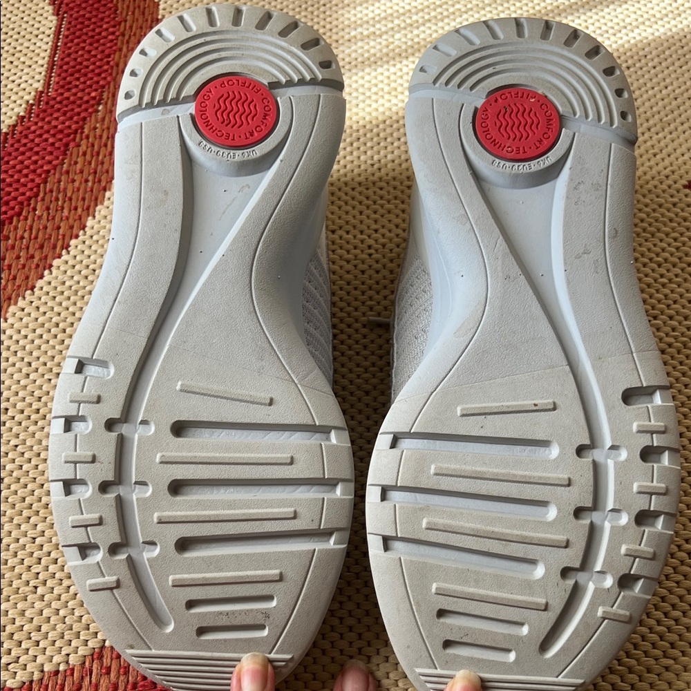 Fitflop Women's Gray Sneakers - Picture 6 of 6